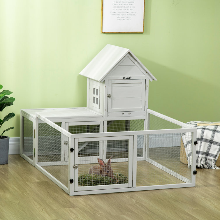 Homcom Weather Resistant Rabbit Playpen Reviews Wayfair